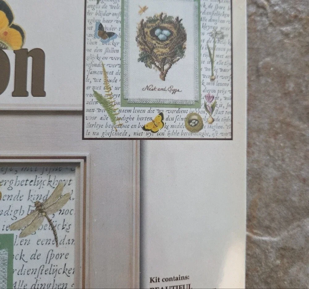 Counted Cross Stitch Kit - Nature Collection